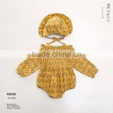 4pcs/lot Toddler Clothing Girls Rompers Leaves Princess Toddler Boys Ruffles Jumpsuit Baby Clothes thumbnail-4