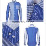 Wholesale High Quality Light Purple Dress Mens Shirt thumbnail-4