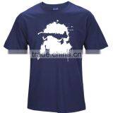 New Fashion Design Wholesale Cotton Plain Mens Printing t Shirts Short Sleeve Blamk T Shirt Men thumbnail-3