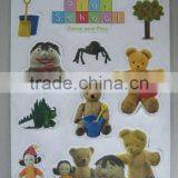 Carton Figurine Shape Paper Fridge Magnet thumbnail-1