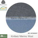 Merino Wool Knit Air Layer Fabric,wool Blended Fabric Wholesale
