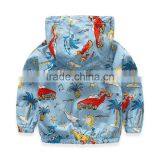 Wholesale Spring Hooded Custom Printed Baby Boys Jackets thumbnail-2