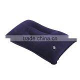 1pc Outdoor Portable Folding Air Inflatable Pillow Double Sided Flocking Cushion for Travel Plane Hotel Hot Worldwide thumbnail-4