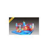 5 IN 1 0.55mm PVC Anti - UV Inflatable Combo Bouncers YHCB-017 With CE / UL Blower thumbnail-1