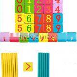 New Magnetic Wooden Count Rods Arithmetic Learning Puzzle Box With Clock Time Cognition Educational Toys for Kids thumbnail-4