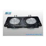 Black 240v LED Indoor Ceiling Lights , 10w Double Head LED Light