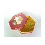Custom Luxury Gift Boxes For Food Packaging, Spot UV Hexagon Shape Unique Rigid Gift Boxes thumbnail-1
