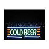 Energy Saving Commercial 3.8W IP44 Waterproof Neon Beer Signs 120V / 240V