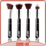 MAANGE Top quality makeup brush set 4pcs makeup brush wooden handle