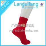 Red Socks, Festival Socks, New Year Red Socks thumbnail-2
