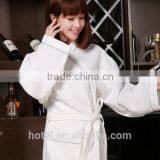 2016 Popular White Waffle Bathrobe thumbnail-1