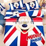 Wholesale Mickey Mouse Bedding Set for Kids Mickey Minnie Bedding Set of 3pcs for Single Beds thumbnail-2