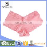 China Supplier Pretty Pattern Young Lady Polyester Women Panties