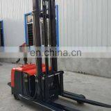 2017 Classic Fully Electric High Crusing Ability 2tons Capacity Warehouse Factory Use Standing Operating Reach Forklift Truck thumbnail-3
