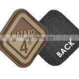 Custom Made Baseball Caps Silicone Rubber Light Reflective Patches thumbnail-4