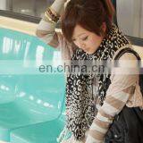Leopard Printed Pashmina Shawl Animal Print Scarf thumbnail-6