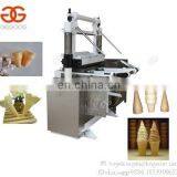 Gas Type Semi Automatic Maker Snow Soft Wafer Ice Cream Cone Moulding Baking Making Waffer Pizza Corn Machine Price