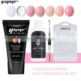 Cleaner Plus 30ml 7 Colors 4pcs False Nail Tips 100 Pcs Nail Extension uv Gel Kit Beauty Personal Care thumbnail-3