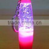 Acrylic Liquid Bubble Sand Timer Keychain, Magic LED Light Keychain thumbnail-1