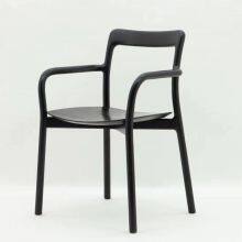 Modern Black Wooden Dining Room Chairs Dining Chairs Set of 4 Round Table and Chairs