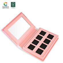 Custom Empty Makeup Cardboard Eyeshadow Palette Wholesale Your Own Color Empty Eyeshadow Plastic Containers Empty thumbnail-4