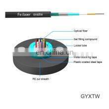 Armoured Central Tube Outdoor Single Mode 6mm Diameter 2 4 6 8 12 Cores GYXTW Fiber Optic Cable thumbnail-3