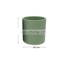 New Custom Logo Luxury Desk Organizer Desktop Office Decor Single Cat Cup Ceramic Pencil Cup Pen Holder thumbnail-2