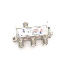 MT-7001-3 3 Way CATV Splitters Optic Splitter for Cable tv With F Connector
