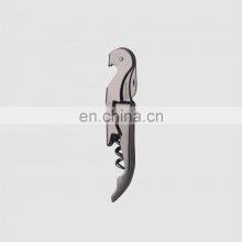 Factory Direct Personalized Customized Multifunction Small Gun Black Stainless Steel Travel Beer Wine Bottle Opener Corkscrew