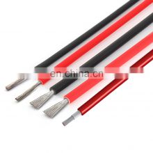 LSZH 2.5/4/6/10 Square Photovoltaic DC Single Core And Double Tinned Copper OFC PV Cable Solar Wire