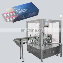 JKMF Высокоскоростной медицинский автомат для упаковки картонных коробок. Вертикальный автомат для упаковки таблеток, пилюль и капсул в блестер-упаковку