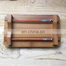 Japanese Wooden Sushi Plate Sushi Tray With Chopsticks thumbnail-3