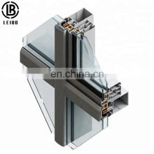 structures glass curtain walls with aluminium profile frame manufacturers custom curtain wall aluminum profile