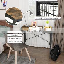 New Arrival Modern Wooden Home Foldable Writing Reception Table Office Computer Stand Study Desks thumbnail-3