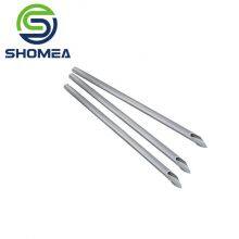 Shomea Customized Medical Grade 304/316 Stainless Steel Double Angle Blood Lancet Needle thumbnail-3