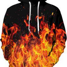 Novelty Hoodies for Men 3D Printed Graphics Fleece Pockets Pullover Sweatshirts