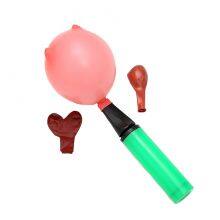New Style Mini Air Inflator Portable Macaron Original Plastic Balloons Hand Pump for Latex Foil Balloon thumbnail-2