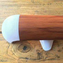 Hospital Corridor Handrail， Corridor Wall Mounted Handrail Aluminum Pvc Antibacterial Handrail for Hospital thumbnail-4