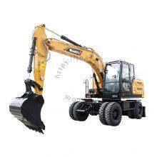 Sany 35C Wheel Excavator Tyre Assembly Complete Kit Rims Wheels Pneumatic Rubber Tires Replacement SY35W Type Sany 35c thumbnail-2