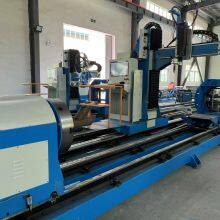 8 Axis Automatic Tube Profile CNC Plasma Cutting Machine for Sale thumbnail-1