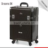 Top Grade Cosmetic Case Trolley Professional Makeup Trolley Case With Drawers