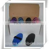 12 Pcs Oval Horse Body Brush With Strap in Display Box for Show thumbnail-1