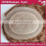 Invisiable thin skin in front human hair toupee for women NEWEST CAP DESIGN