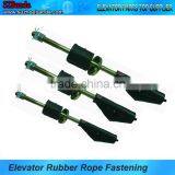 Elevator Rubber Rope Fastening