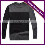 2014 New Fashion Color Splicing Men Pullover Sweater thumbnail-1