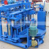 Best Selling Products QTF40-3A Mini Small Manual Mobile Concrete Hollow Brick Blocks Forming Making Machine thumbnail-3