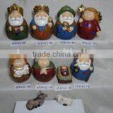 polyresin nativity led