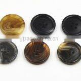 Sedex Audited Factory 2 Pillar Polyester Horn Button, Resin Horn Coats Button thumbnail-5