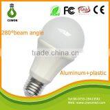 160 DEGREE Beam Angle Led Bulbs Aluminum Plastic E27 3W Led Lamp With CE ROHS
