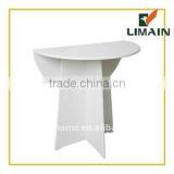 Wooden White Side Table thumbnail-1